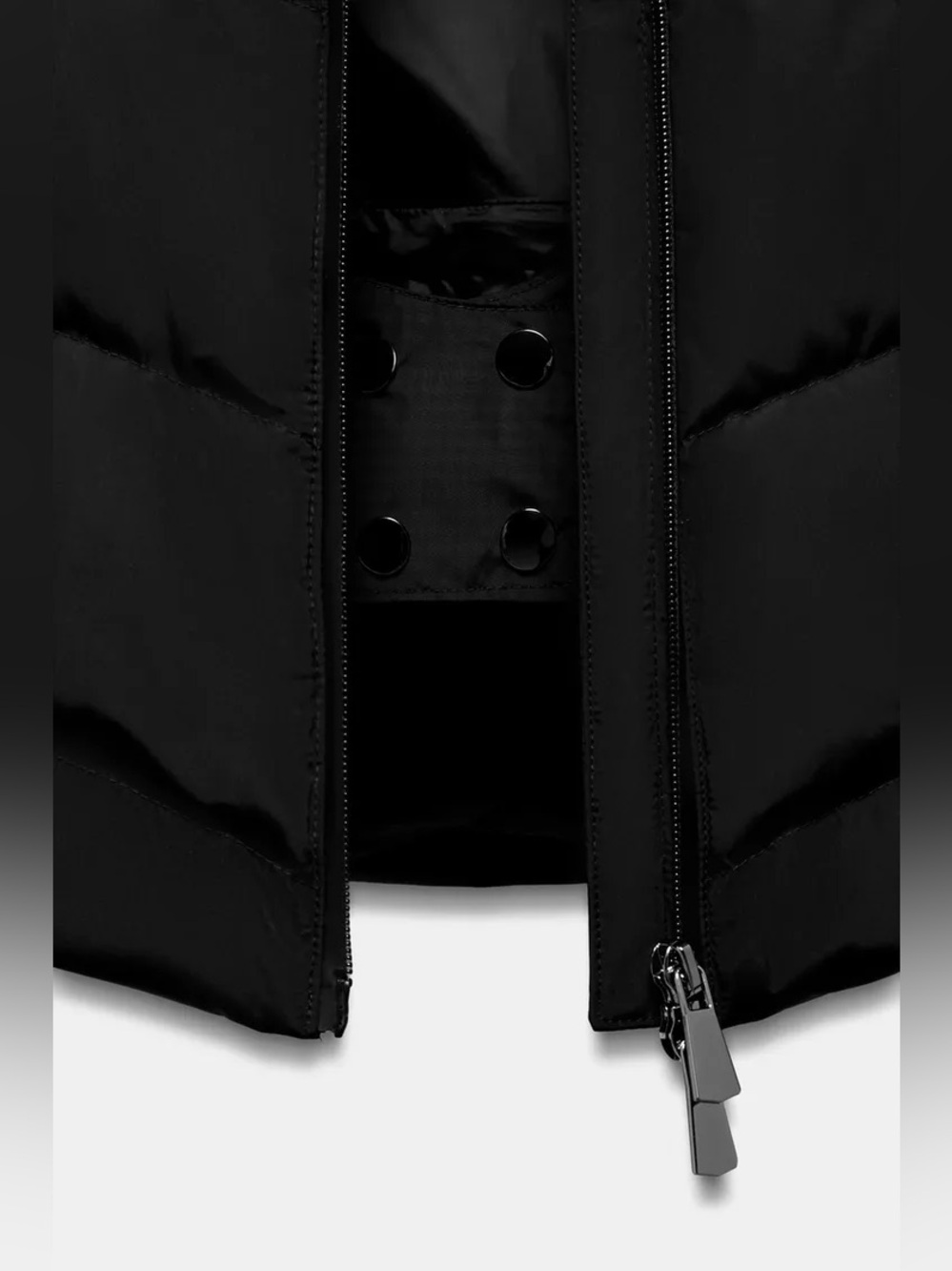 Zara QUILTED ANORAK 80% DOWN 20% FEATHER WATER RESISTANT WINDPROOF RECCO® SKI - Picture 7 of 12